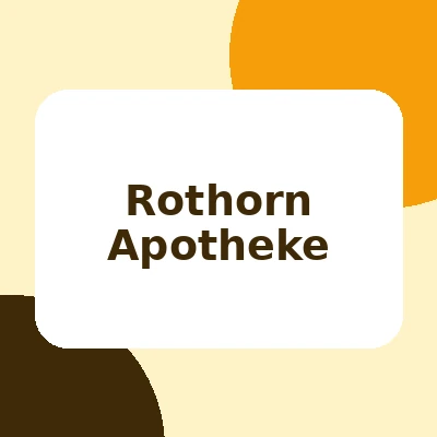 Rothorn Apotheke