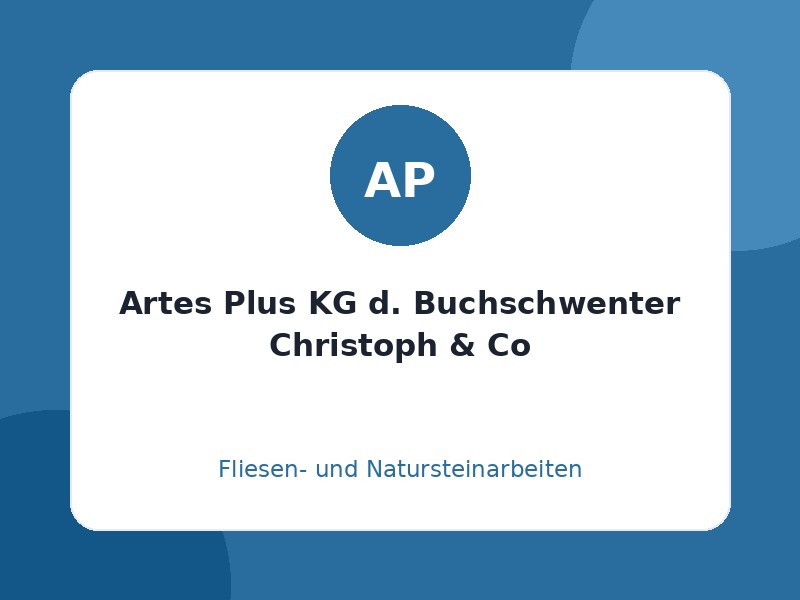 Artes Plus KG d. Buchschwenter Christoph & Co