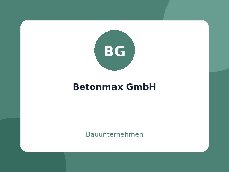 Betonmax GmbH