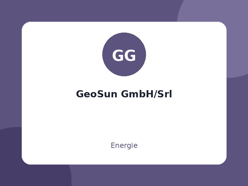 GeoSun GmbH/Srl