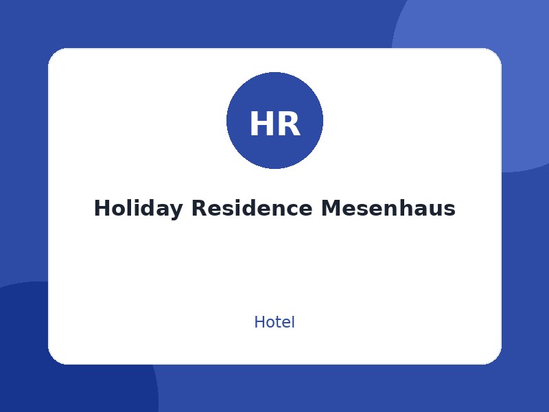 Holiday Residence Mesenhaus