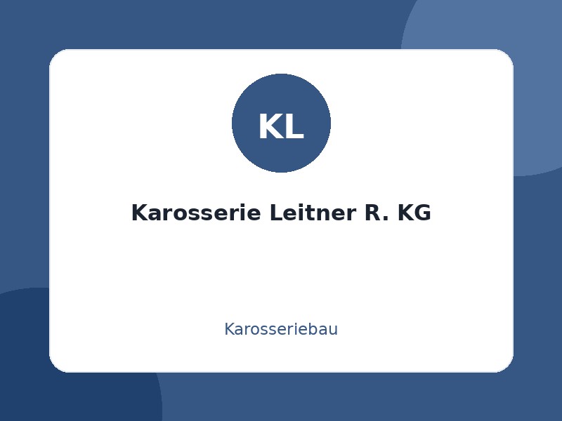 Karosserie Leitner R. KG