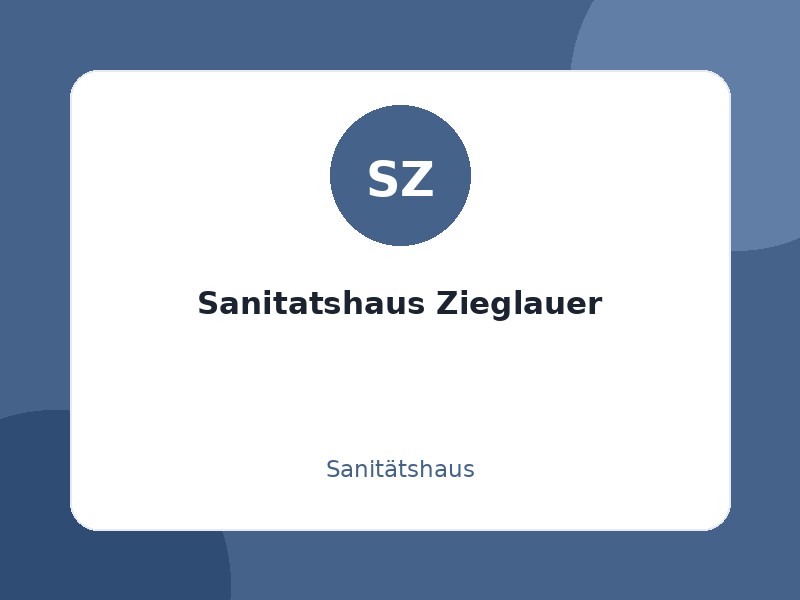 Sanitatshaus Zieglauer