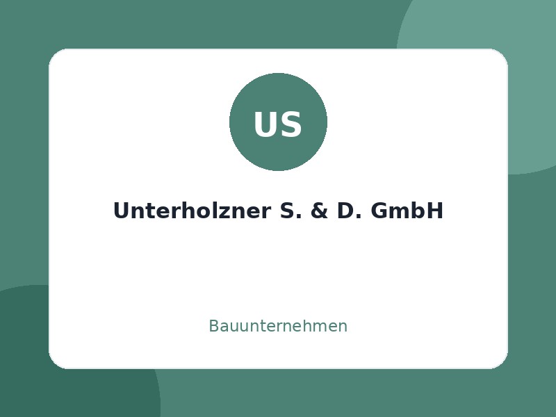 Unterholzner S. & D. GmbH